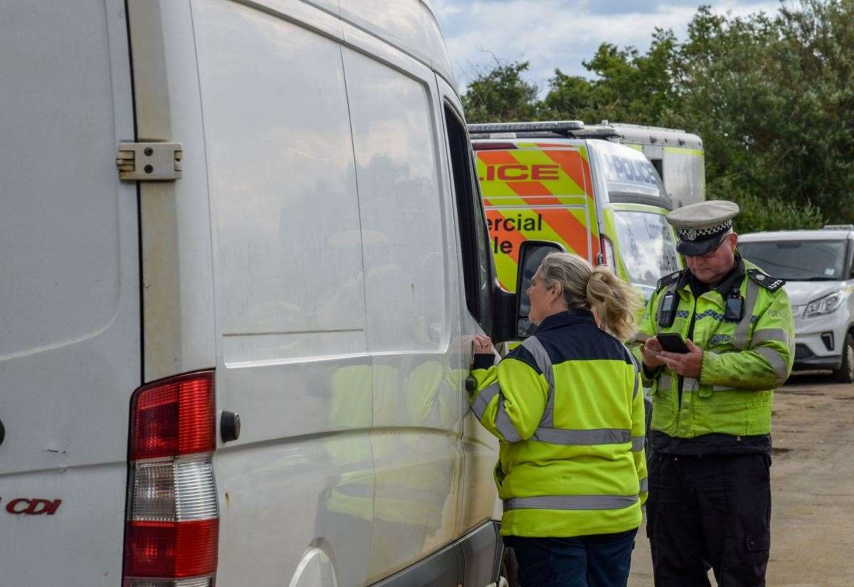 Multiagency operation targeting illegal waste carriers in Clenchwarton sees notices issued and advice given