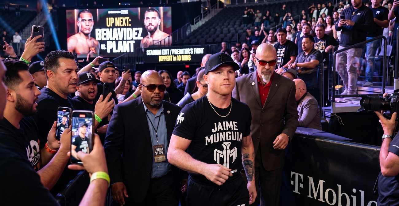 Canelo Alvarez explains early exit before Benavidez win