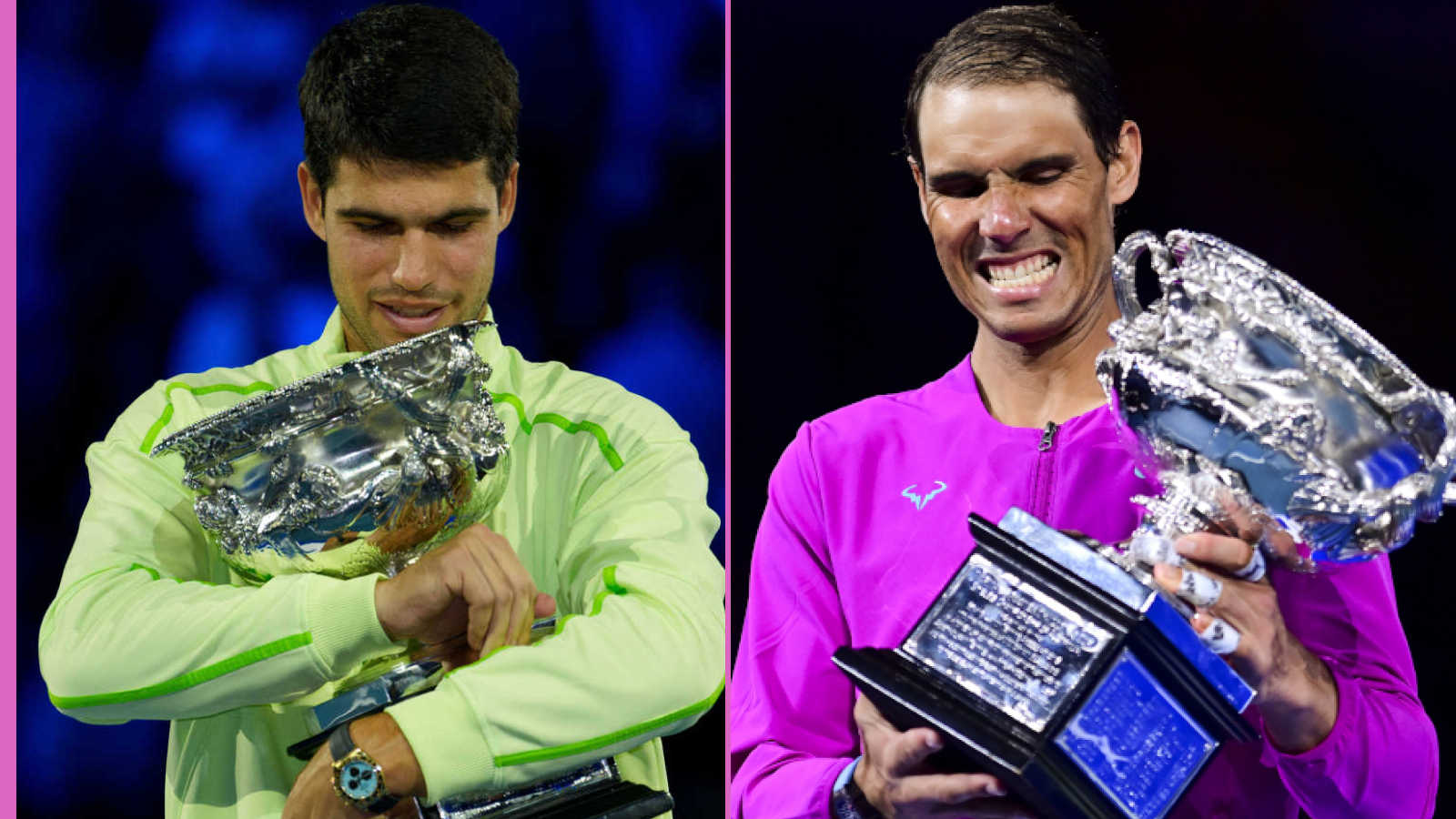 'Carlos Alcaraz only has to beat Jannik Sinner while Rafael Nadal had tougher competition'