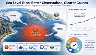 Causes of Sea Level Rise Infographic