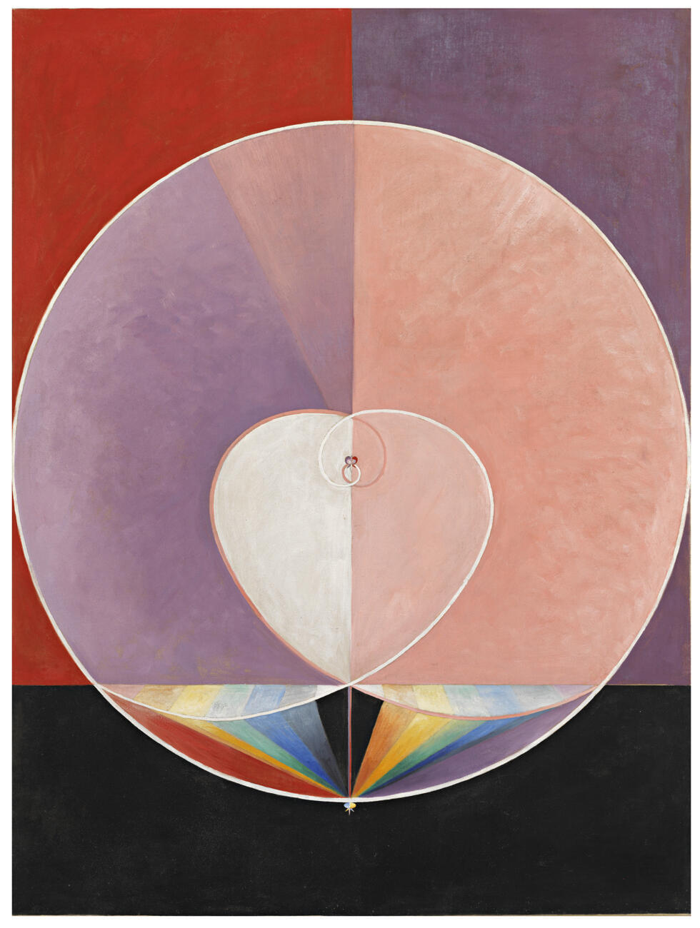 Dove, n° 2, 1915, oil on canvas, 155,5 × 115,5 cm, HaK174. By courtesy of the Hilma af Klint Foundation