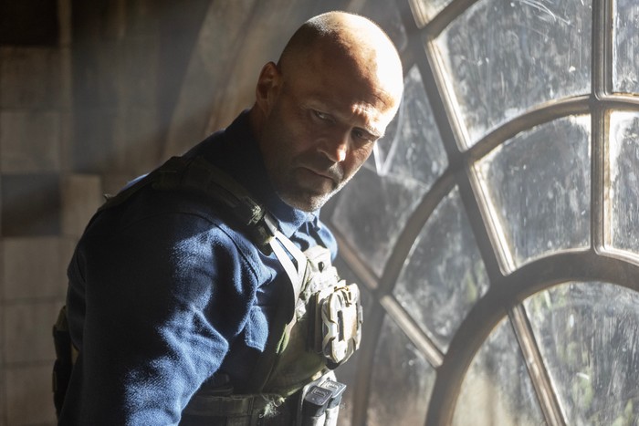 Jason Statham as Levon Cade in A Working Man Jason Statham as Levon Cade in A Working Man