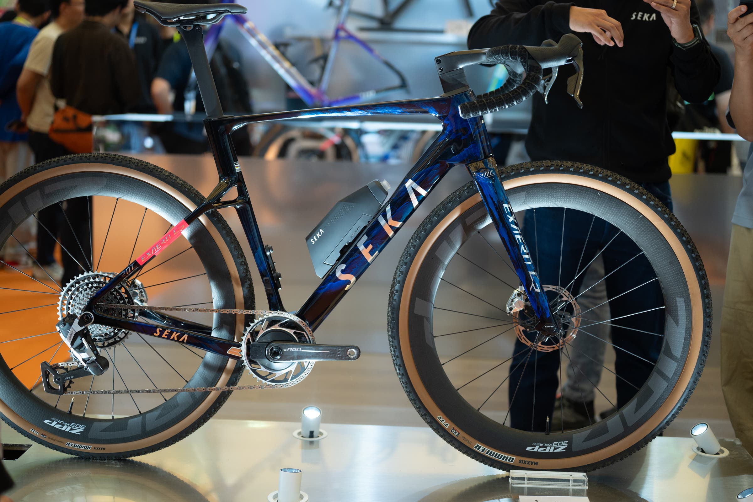 Seka gravel bike at China Cycle