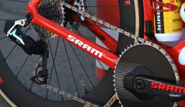SRAM 1x drivetrain at the Buelta