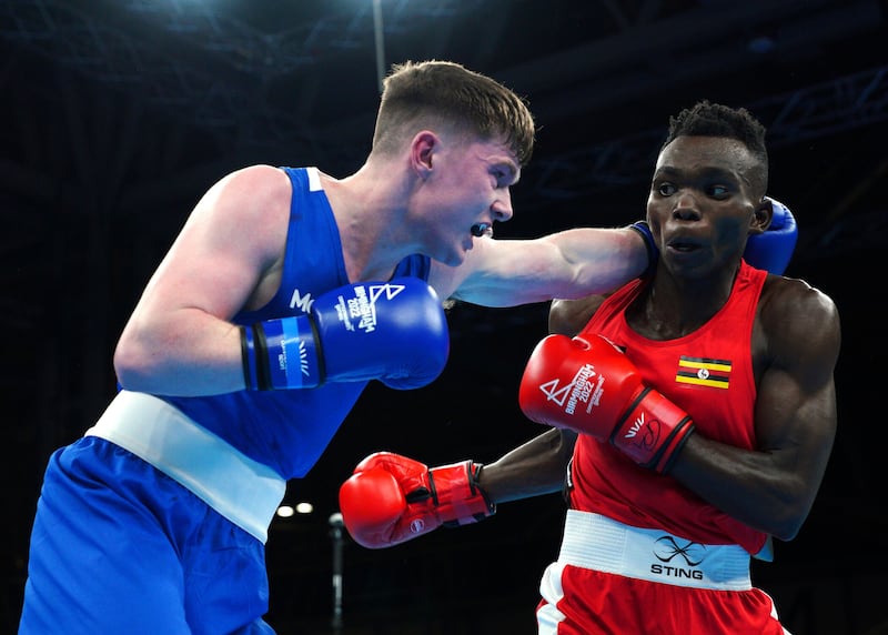 JP Hale has confirmed he intends to remain in the amateur ranks, despite Dean Clancy claiming the Irish Olympic qualification spot at 63.5kg. Picture by PA