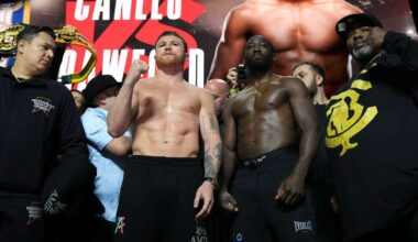 Team Terence Crawford and Team Canelo clash again this weekend in heavyweight final eliminator
