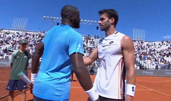 Frances Tiafoe Andrea Pellegrino Italian Open Frances Tiafoe Andrea Pellegrino Italian Open