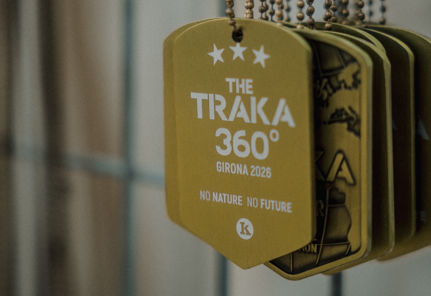 Medals for finishing The Traka 360