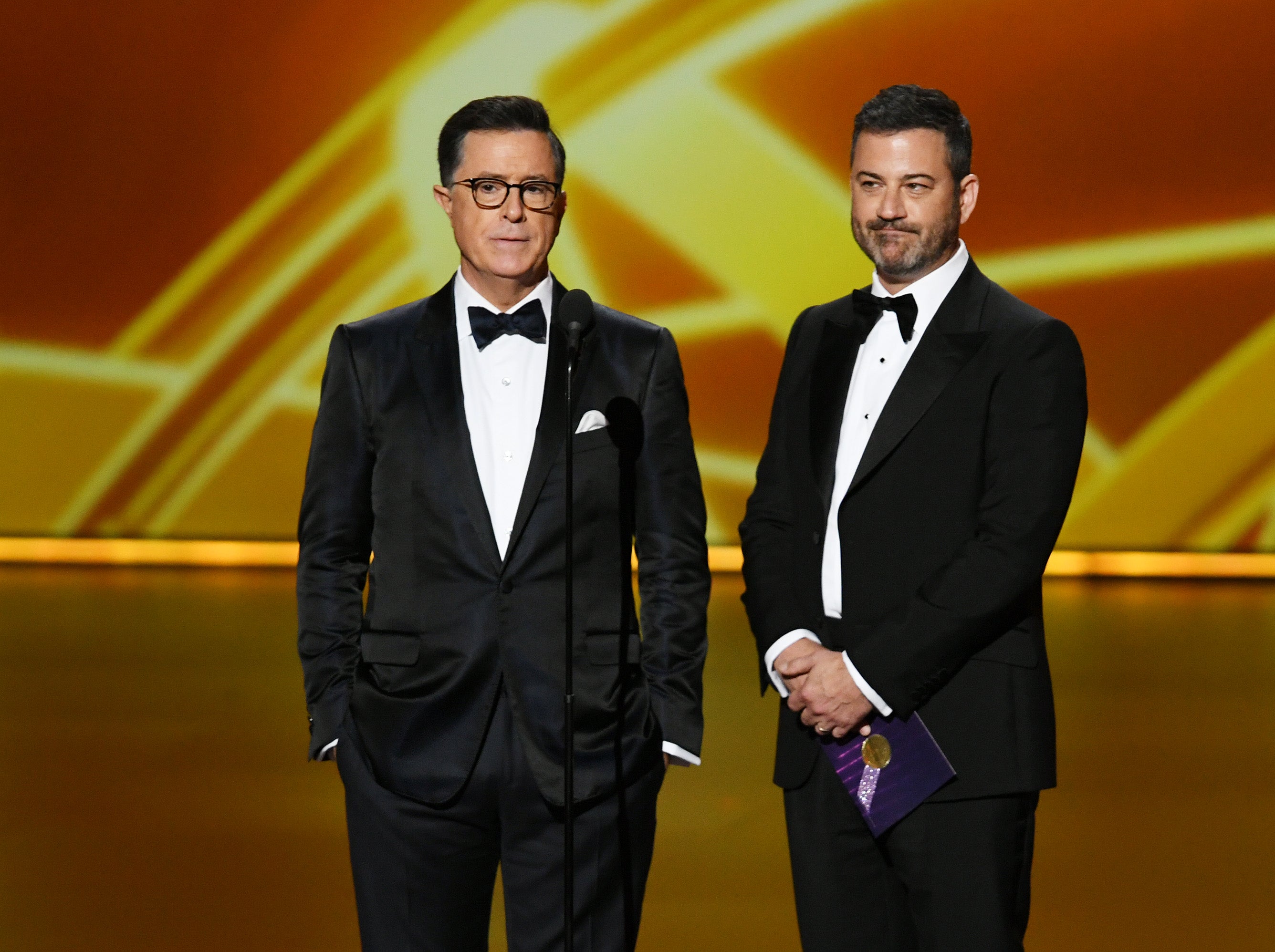 Jimmy Kimmel has called for fans to cancel their Paramount+ subscriptions after Stephen Colbert's late night show was pulled off air