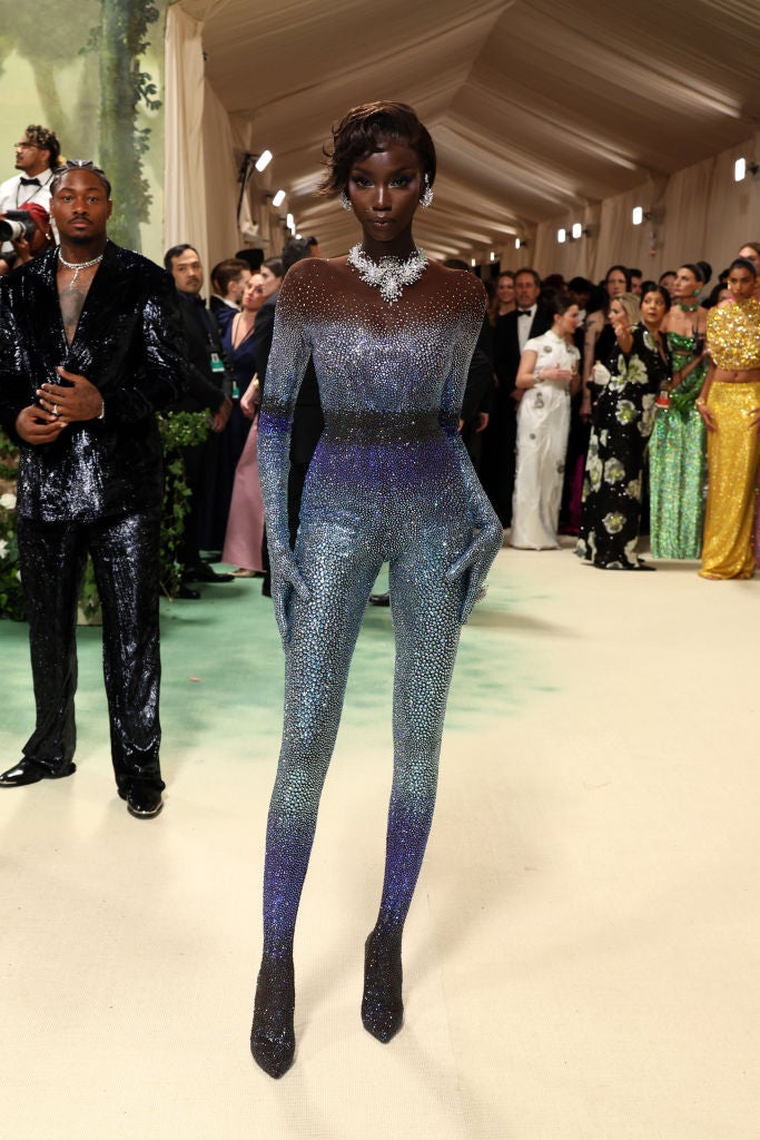 Anok Yai at the 2024 Met Gala