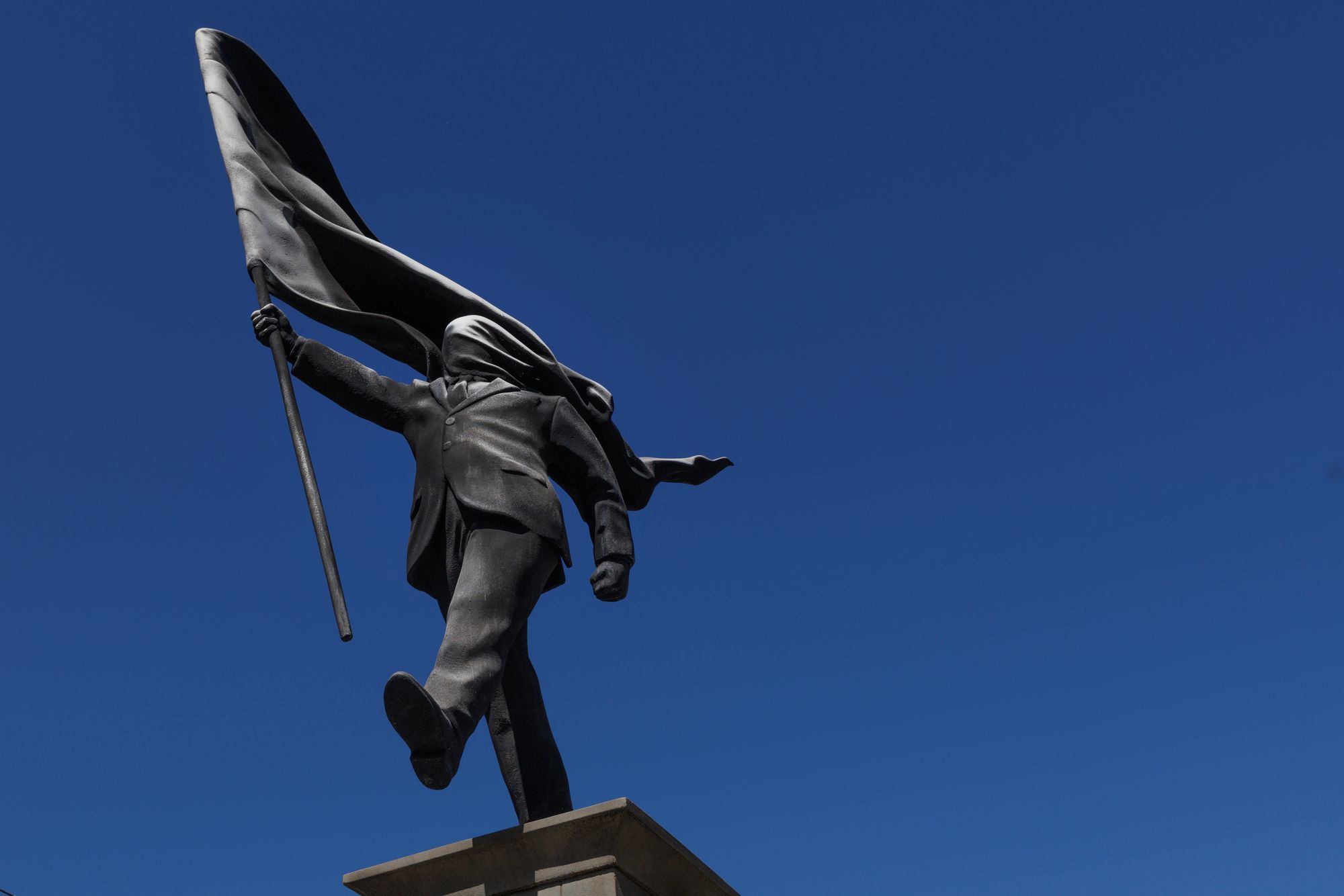 Banksy’s signature has appeared on a new statue in London