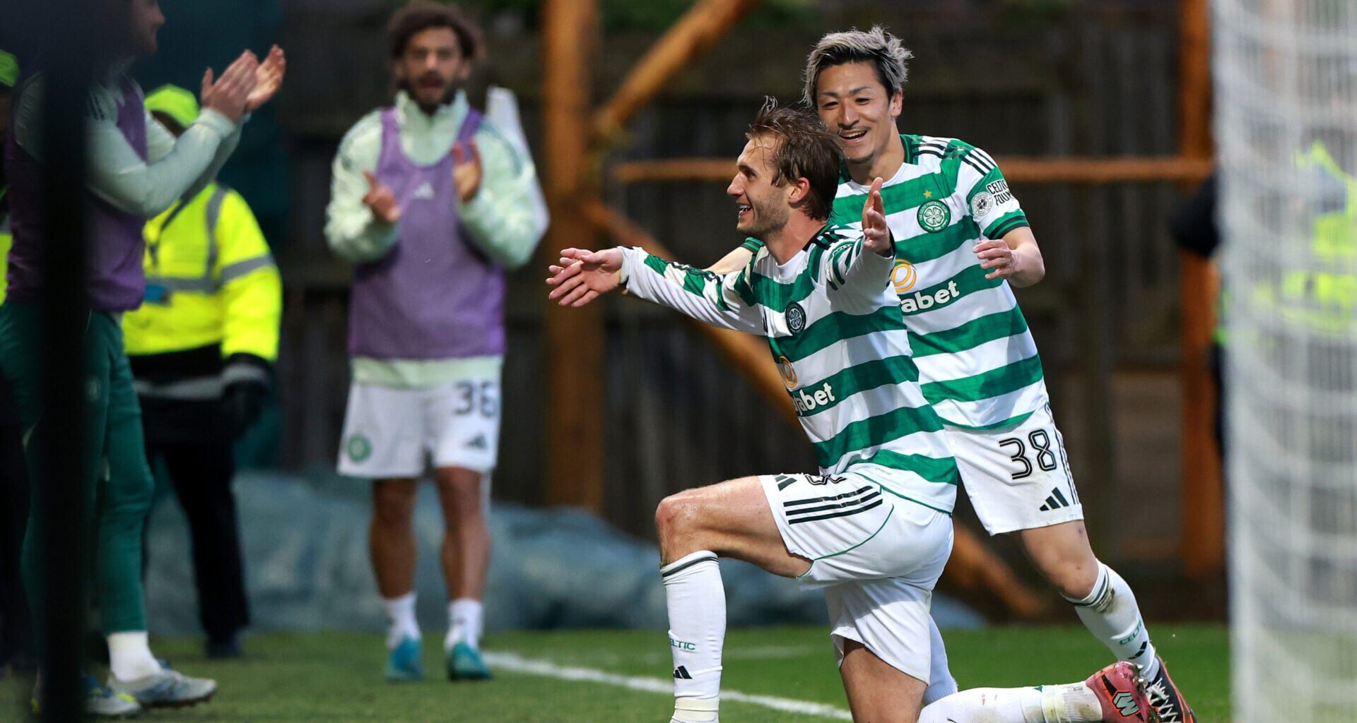 Eilidh Barbour shares Hearts fans' feelings inside Tynecastle after Celtic’s winner at Motherwell