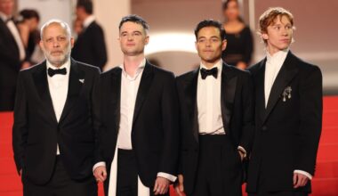 Rami Malik Cries During 8-minute Standing Ovation for 'The Man I Love'