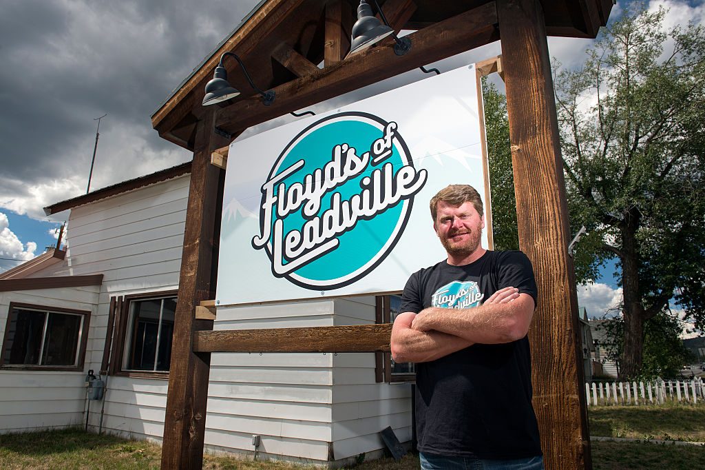 LEADVILLE, CO - AUGUST 13: Floyd Landis poses for a portrait in front of his office for Floyd