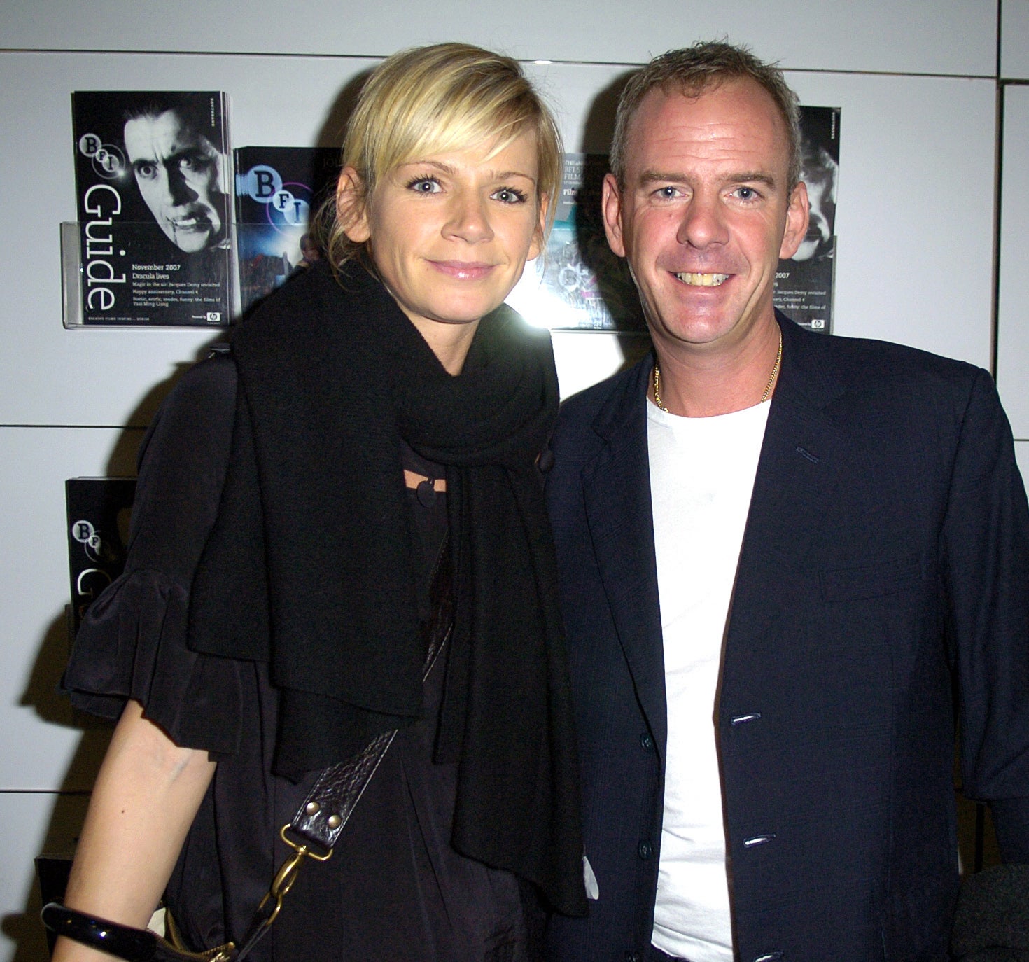 Ball with her ex-husband, the DJ Norman Cook aka Fatboy Slim, in 2007