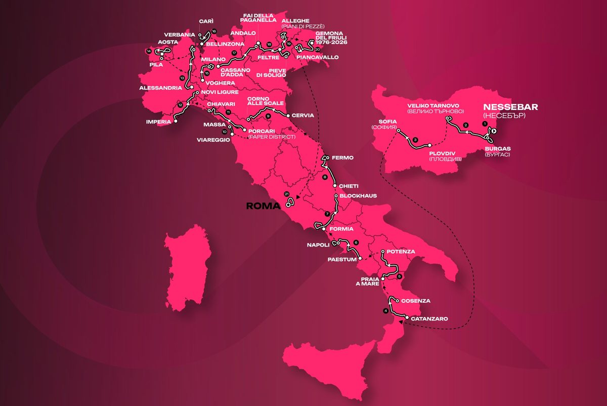2026 Giro d'Italia stage guide and what to expect from this year's race