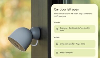 Gemini for Google Home can now use your cameras to trigger automations