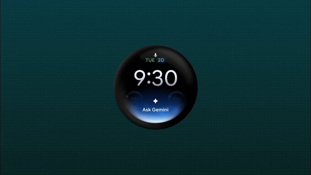 A screenshot of WearOS.