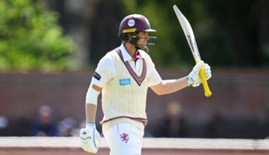 Rew, Lammonby and Abell put Somerset in a strong position