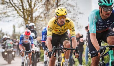Laporte Laporte racing during Paris Roubaix