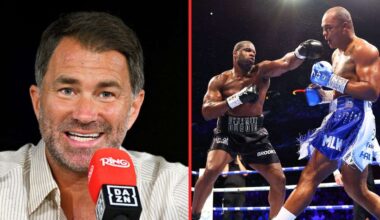Eddie Hearn sums up Fabio Wardley’s chances of winning Daniel Dubois rematch
