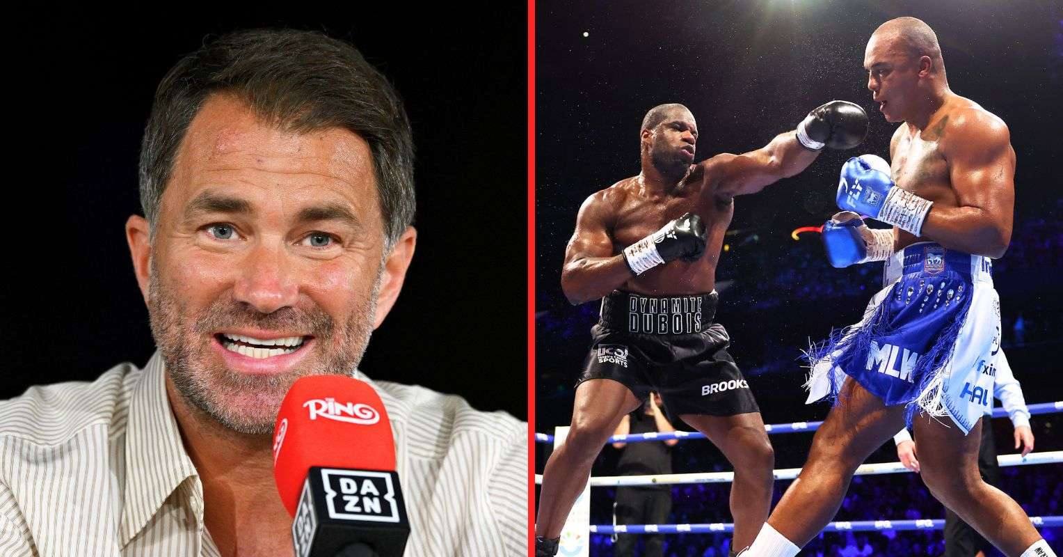 Eddie Hearn sums up Fabio Wardley’s chances of winning Daniel Dubois rematch
