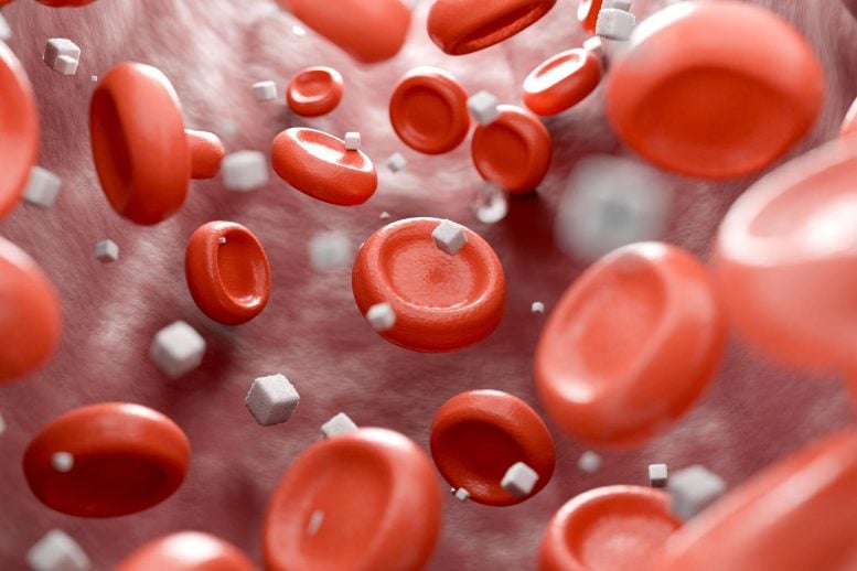 Hyperglycemia Red Blood Cells Glucose Sugar