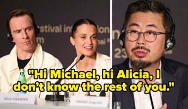 People Are “Disappointed” In Michael Fassbender And Alicia Vikander For Not Sticking Up For Their Non-White Castmates After A Journalist Made A “Shamefully Offensive” Comment At A Press Conference - BuzzFeed