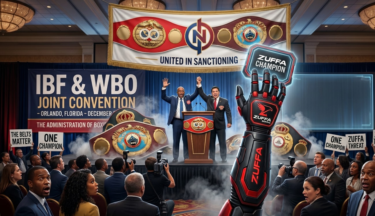 Image: WBO And IBF Unite Against Zuffa Boxing Over Future Of World Titles