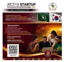 Call for Applications: AfCFTA Startup Acceleration Program 2026 for African
