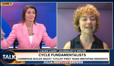 “Turn her mic off!” Talk TV host Julia Hartley-Brewer has meltdown in bizarre exchange with cycling journalist, claiming cyclists “often go faster than cars” - Cycling News | Bike Reviews