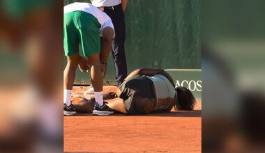 Tearful US tennis star Hailey Baptiste screams in agony after horrific on-court injury at French Open