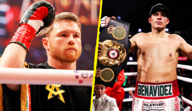 Canelo Alvarez and David Benavidez set for fight date clash as rivals could go up against each other