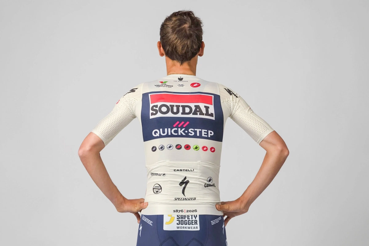 Soudal-QuickStep special edition Giro d'Italia 2026 Castelli kit