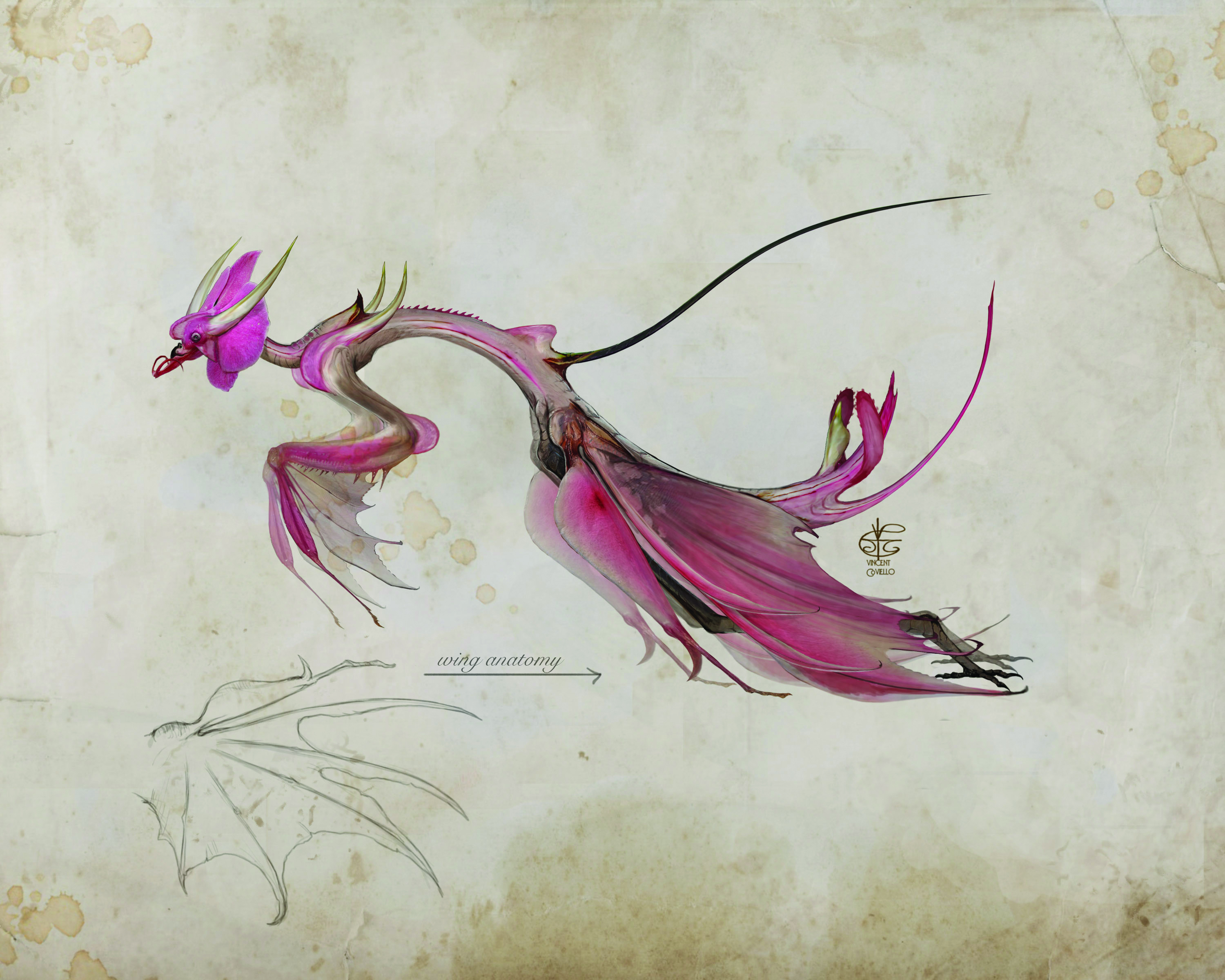 Fantasy creature art