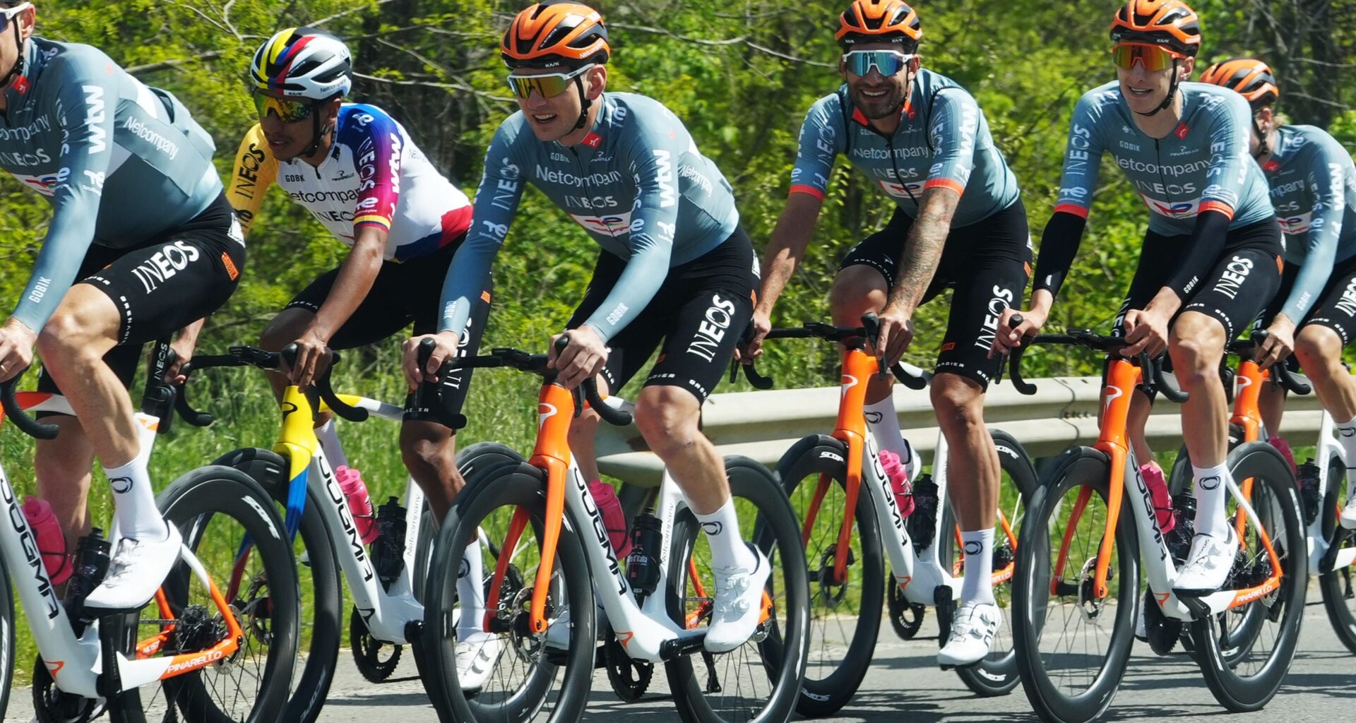 'Need to be attentive 100%' - Geraint Thomas warns of potential GC headache on tricky Giro d'Italia stage 2 finale after Netcompany Ineos escape hectic opener unscathed