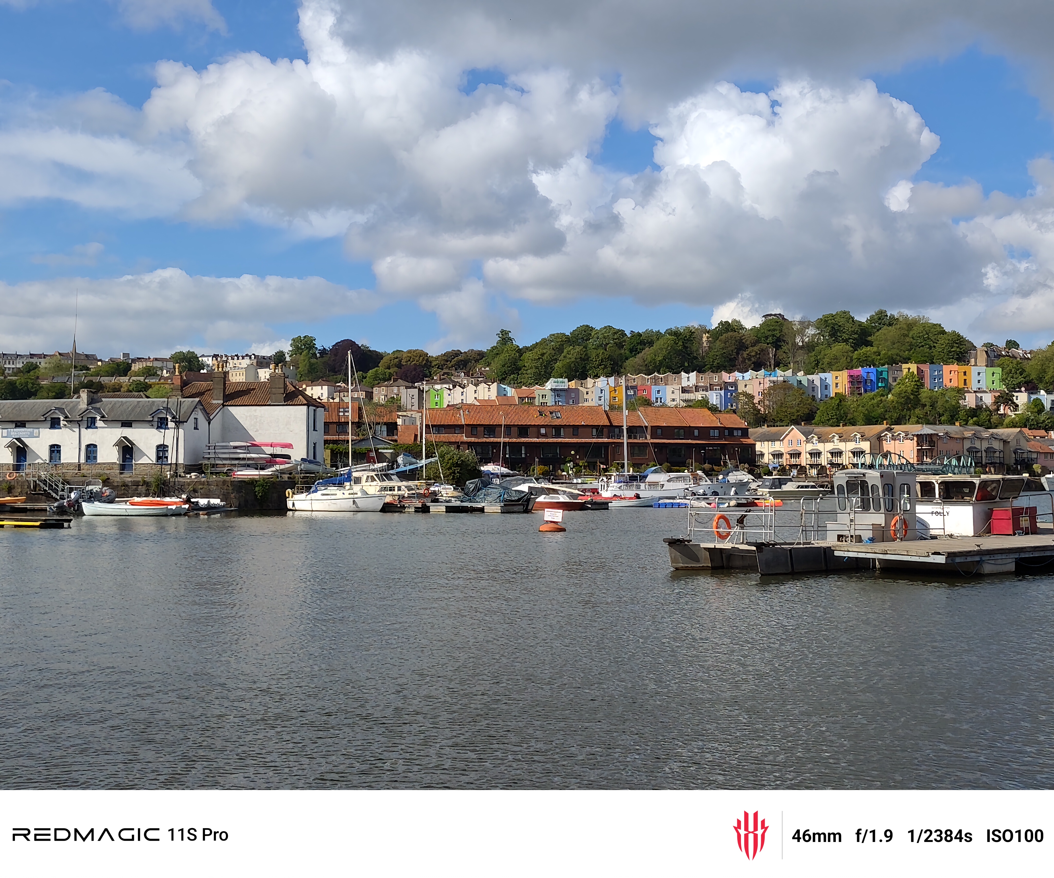 Photos of a harbor taken on the RedMagic 11S Pro