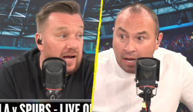 Jason Cundy and Jamie O'Hara in heated on-air clash after Tottenham fan bravely declares club safe from relegation