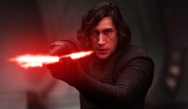 Adam Driver in Star Wars: The Last Jedi