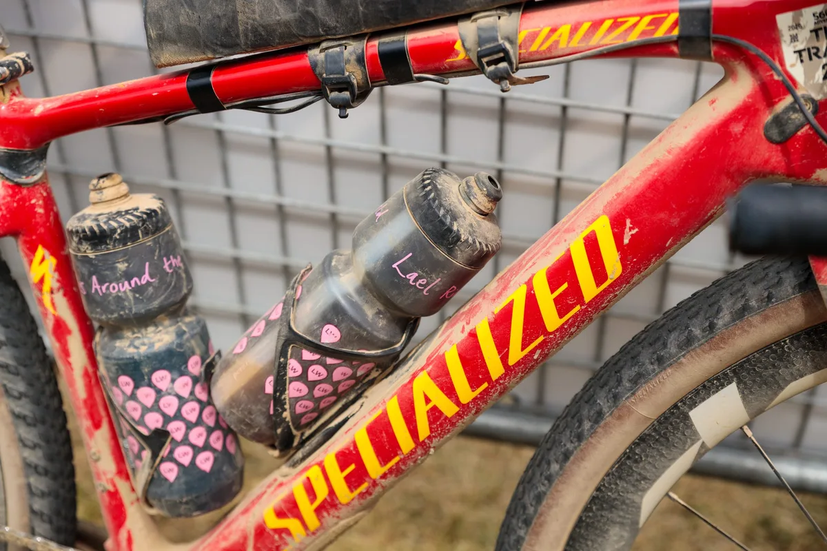Lael Wilcox's Specialized Diverge after the Traka 560