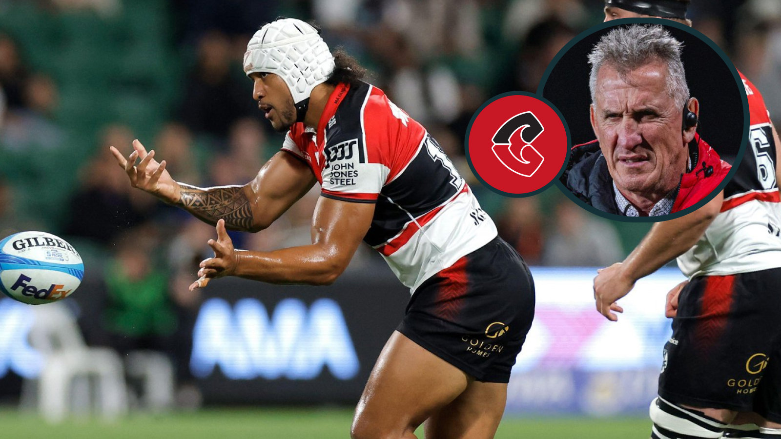 Crusaders boss' verdict on 'instinctive' Leicester Fainga'anuku