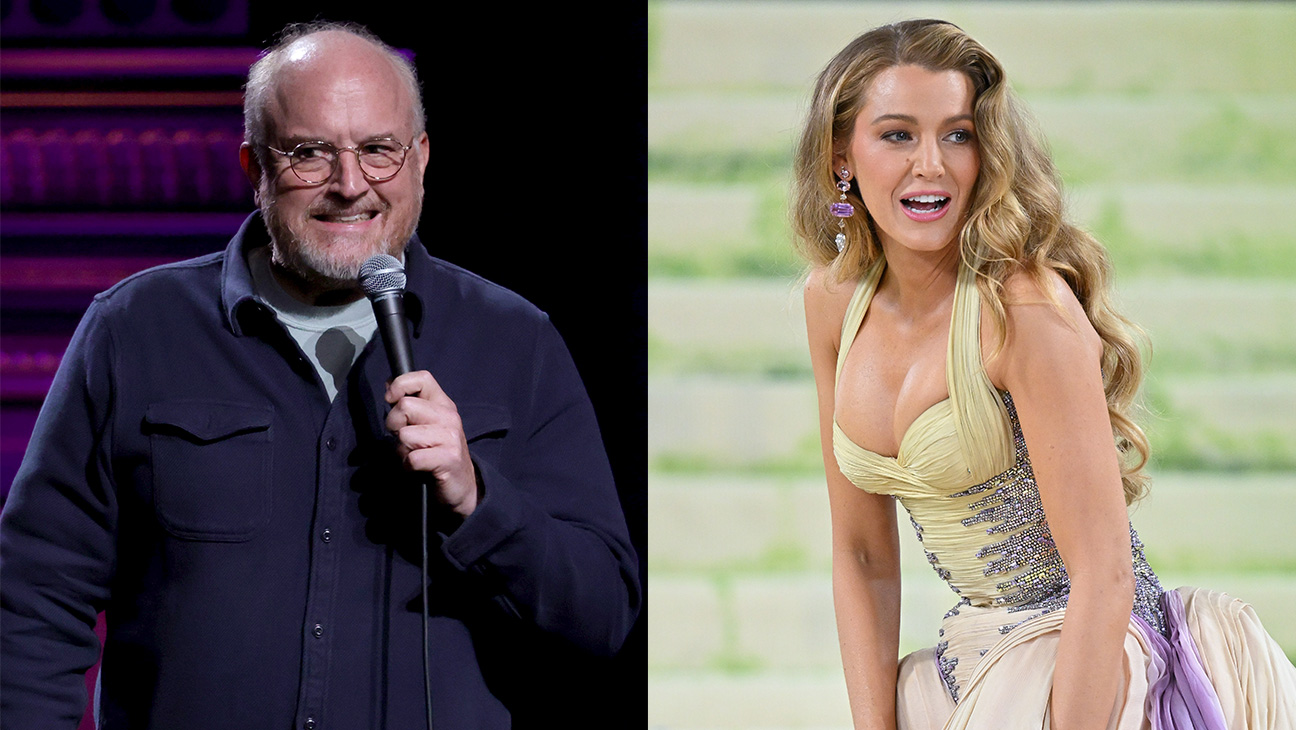 Louis CK and Blake Lively