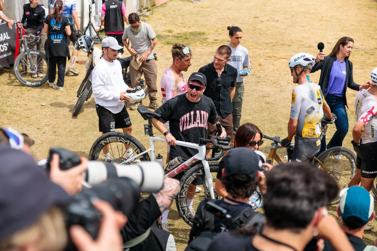 Lukas Pöstlberger's Rose Backroad FF after the Traka 200