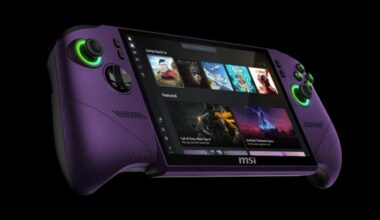 This is MSI’s new Claw 8 EX AI Plus gaming handheld