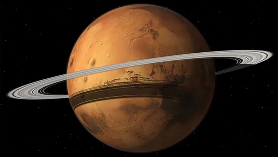 Moon Phobos is spiralling towards Mars, meaning it could one day disintegrate and form rings around the Red Planet