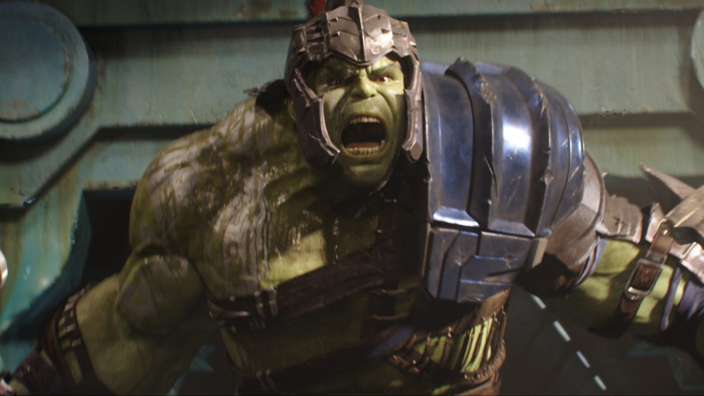Gladiator Hulk from Thor: Ragnarok.