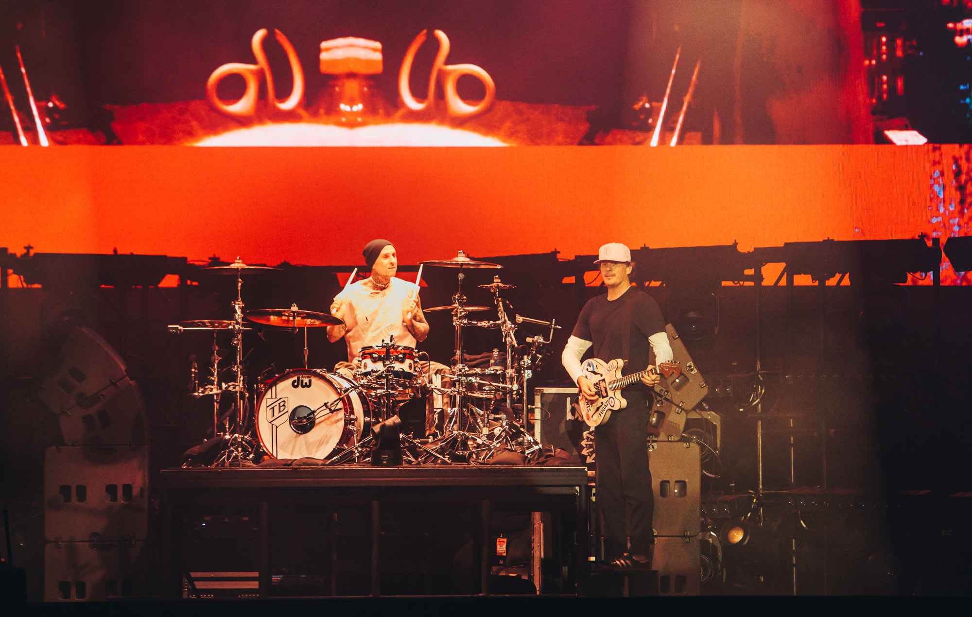 Blink-182 live at Reading 2024, photo by Andy Ford