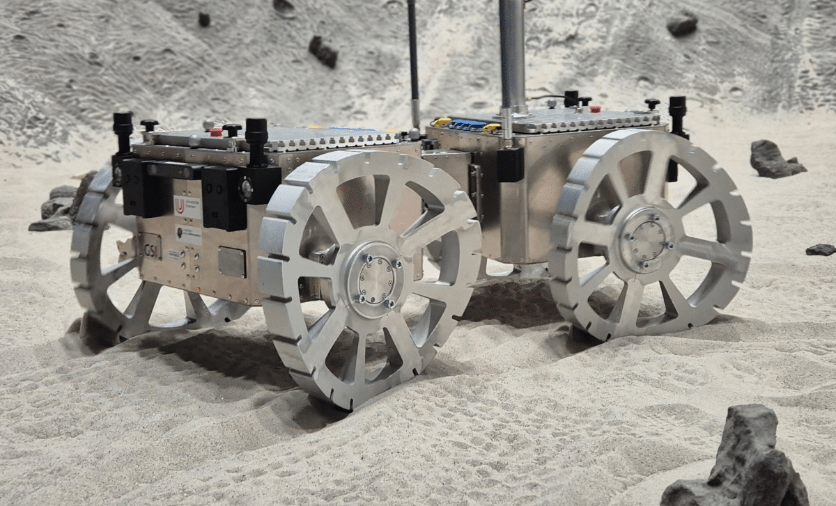 Next Generation Mars Rover Wheels Allow Mars Vehicles To 'swim' Across Dunes