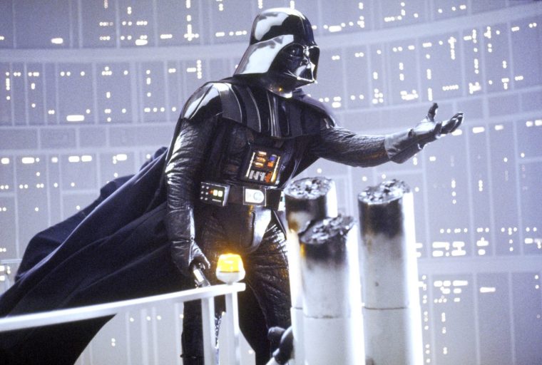 Star Wars Episode V The Empire Strikes Back starring David Prowse as Darth Vader (Voice by James Earl Jones) Film still Image from SEAC