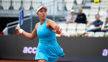 All 12 game points from Pegula's whitewash of Masarova in Rome